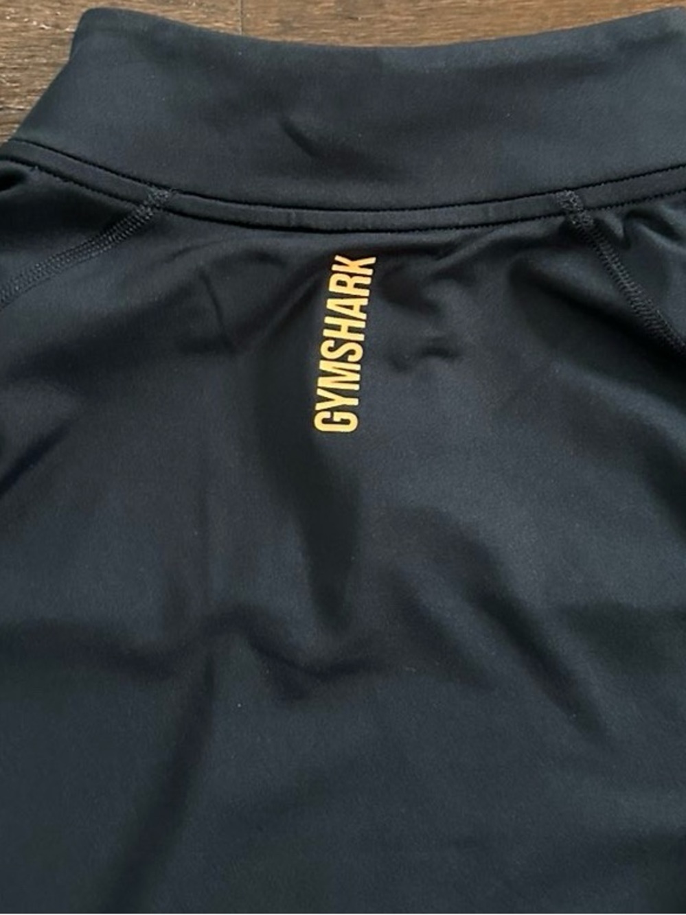 Gymshark TRAINING 1/4 ZIP Top Black size M NWOT - Picture 4 of 9